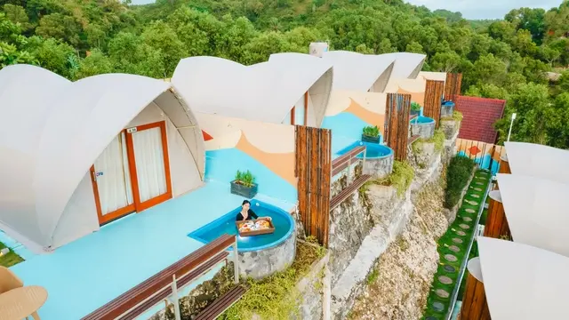 pemandangan sekitar heha ocean glamping